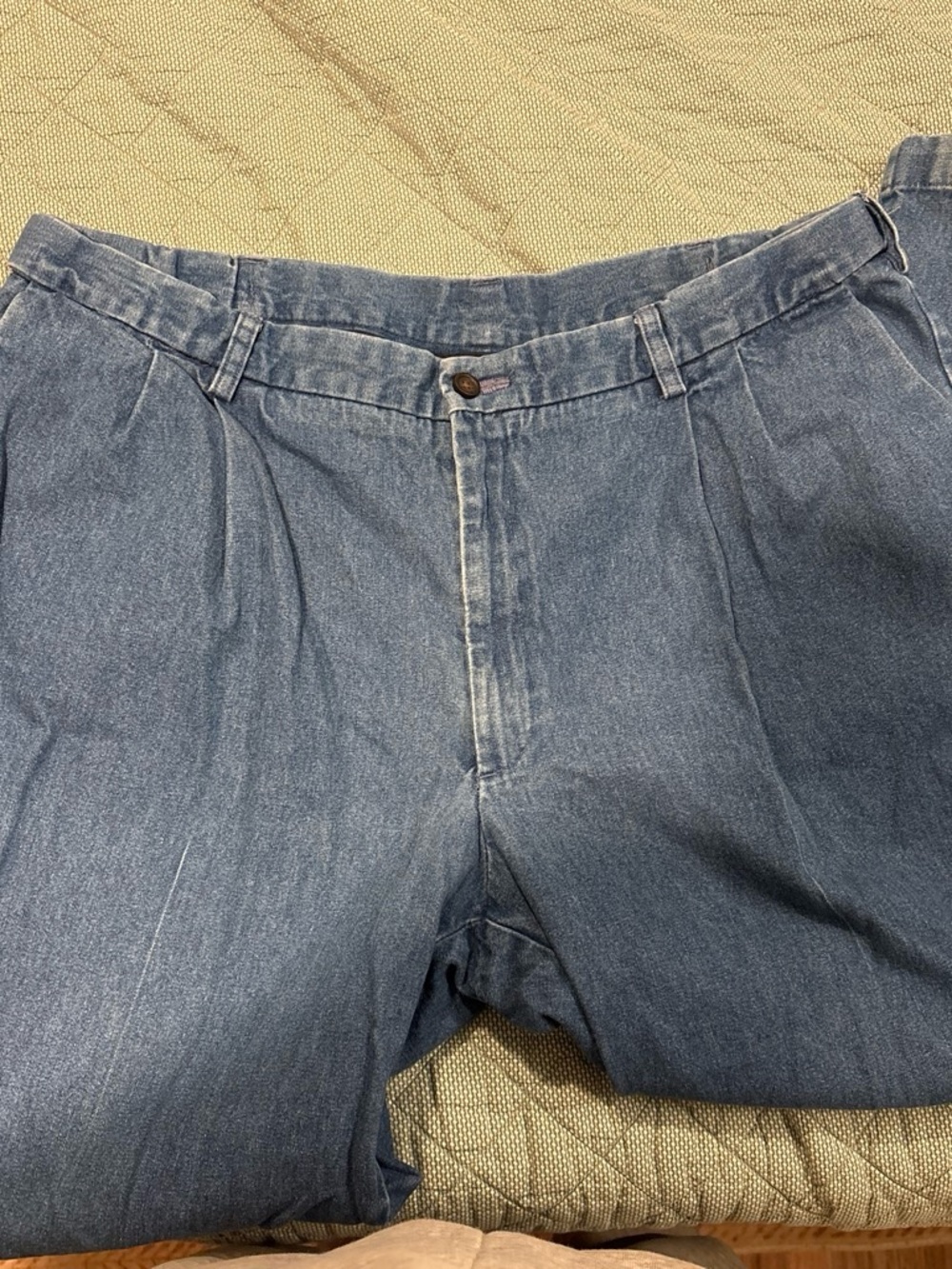 Vintage Deadstock Pleated Dress Jeans